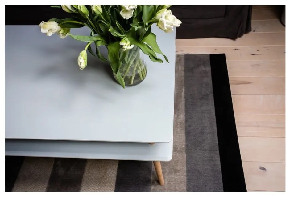 Biely konferenčný stolík Ragaba KORO