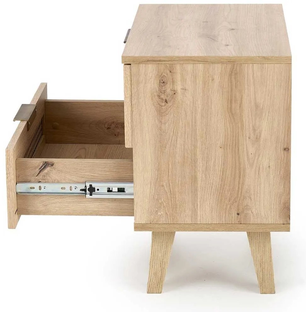 Nočný stolík Rustico, dub artisan