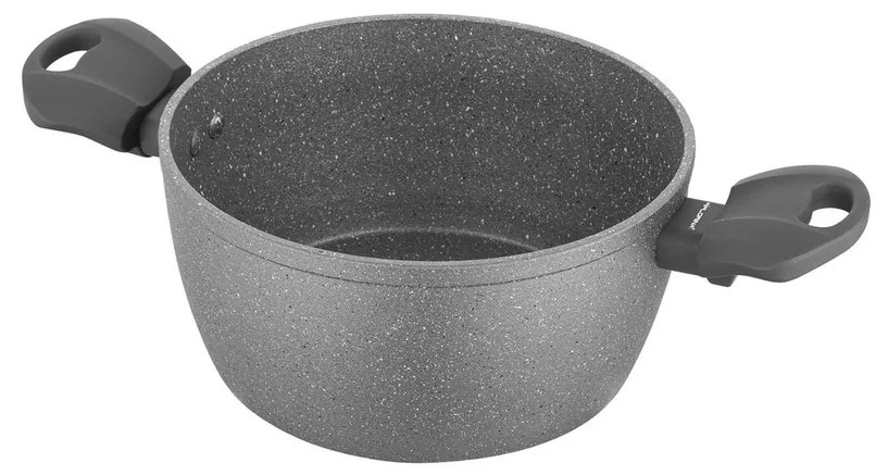Florina Kamenný hrniec s pokrievkou na indukciu a plyn Lava Stone MG, 16 cm, 1,2 l, pr. 16 cm