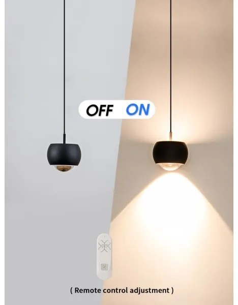 Immax NEO 07219L - LED Stmievateľný luster DORMINE 6W/230V matná čierna Tuya +DO