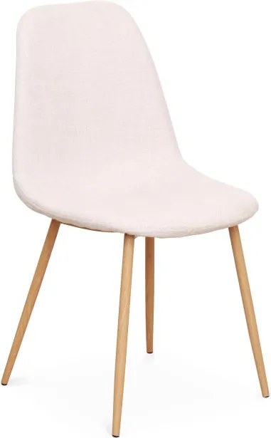 Krémová jedálenská stolička LEGA