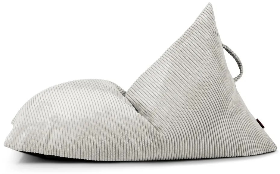 Krémový menčestrový detský sedací vak Razzy – SLOWDOWN