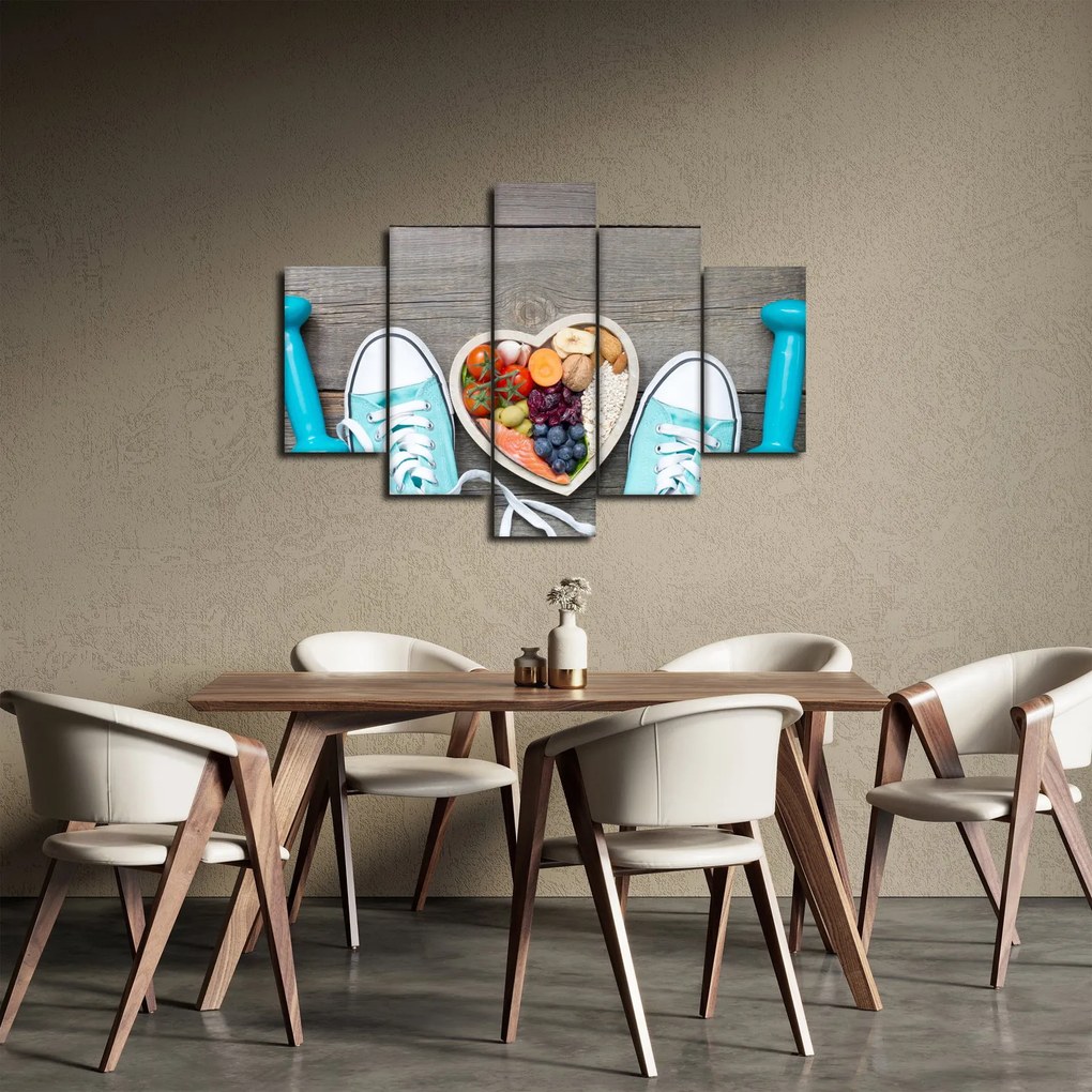 Obraz - Zdravá kondícia (150x105 cm)