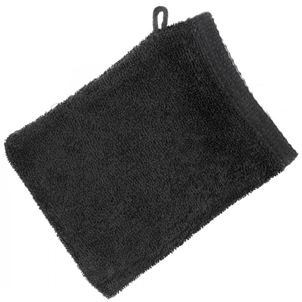 FROTÉ UTERÁK SMOOTH1 SADA 6KS 16X21 CM ČIERNA