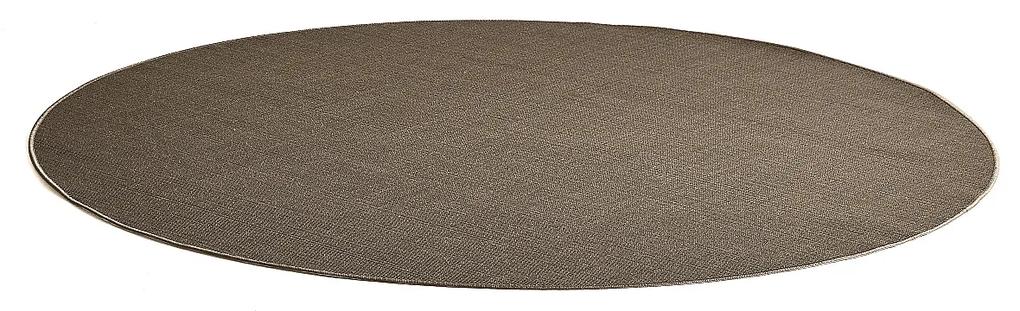 Okrúhly koberec ALVIN, Ø 3000 mm, svetlohnedý