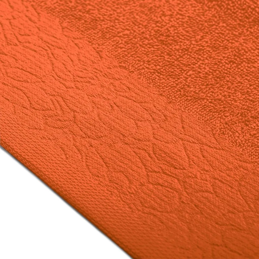 Súprava 3 ks uterákov FLOSS klasický štýl oranžová