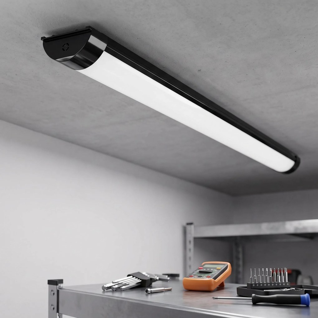 Toolight Toolight, JNH055-35N, lineárne LED svietidlo 120 cm, 36 W, 4000 K, čierna, OSW-56251