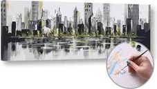 Maľovanie podľa čísel MESTO – stredná náročnosť