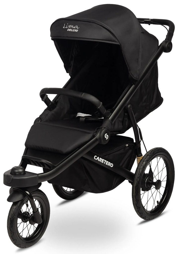 Športový Kočík Caretero Lima Deluxe Black