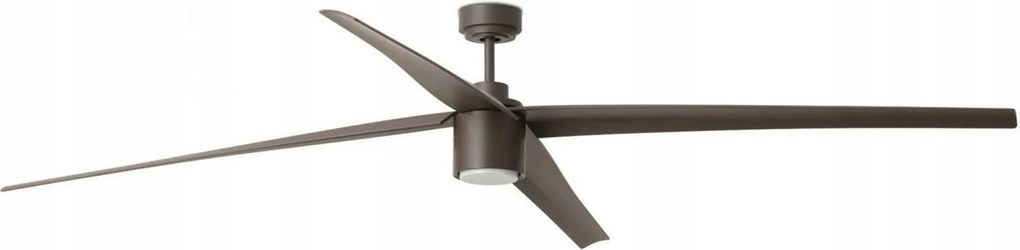 Faro Attos XL Led hnedý, stropný ventilátor s DC motorom, XXL, Led, diaľkové