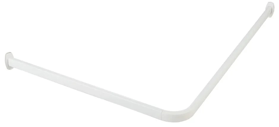 Biela tyč na sprchový záves Era – Wenko