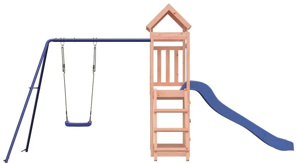 Vonkajšia súprava na hranie drevo douglas