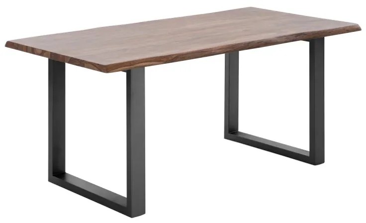 furniture-nabytek.cz - Jídelní stůl Bullwer palisandr černý 200x100 cm