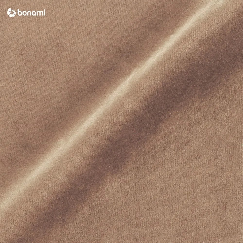 Okrovožltá boxspring posteľ s úložným priestorom 140x200 cm Flip – Ropez