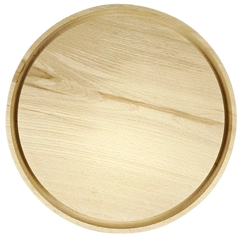 AMADEA Drevená servírovacia doska - podnos, masívne drevo, 30 cm