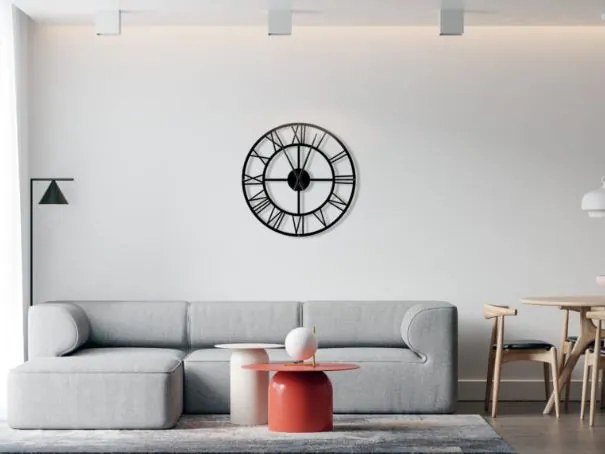 Kovové hodiny Rím 50 cm