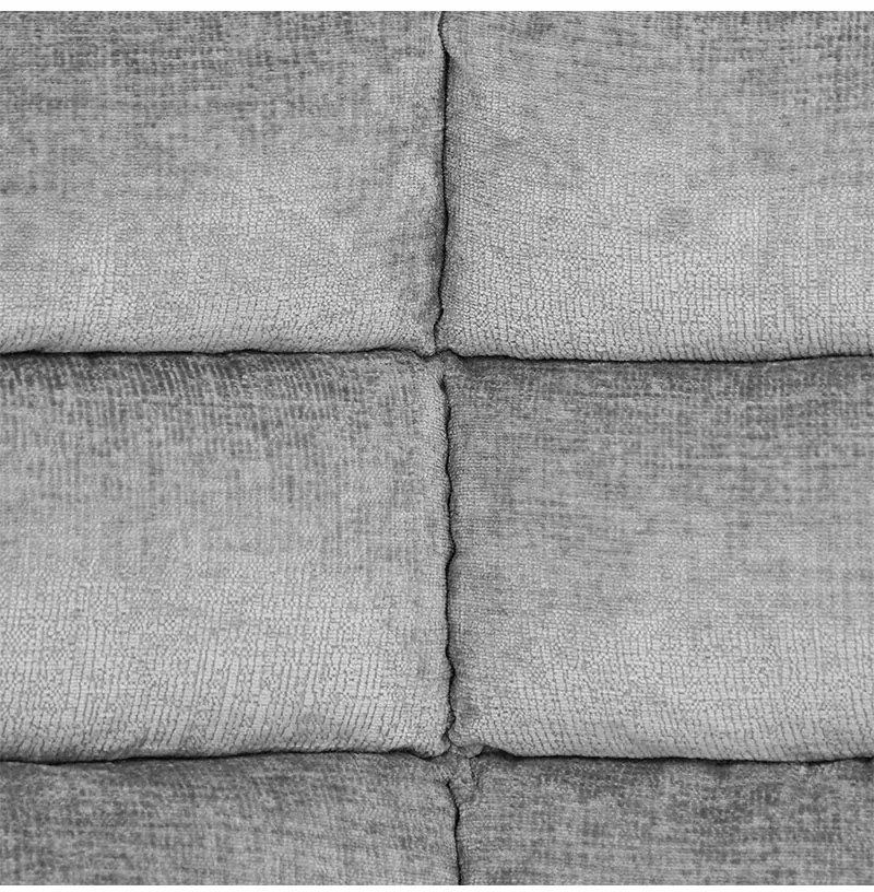 Relaxačné otočné kreslo KATANIA s podnožkou, svetlosivé