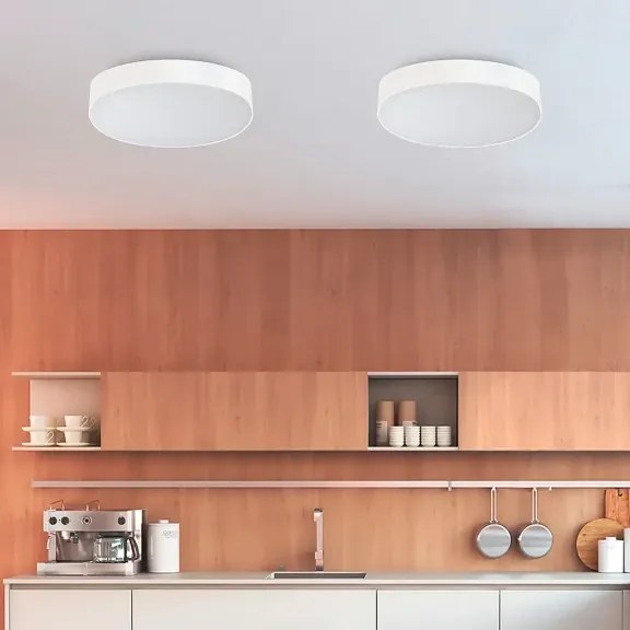 Moderné LED stropné svietidlo Monza II R 30 3000K biele