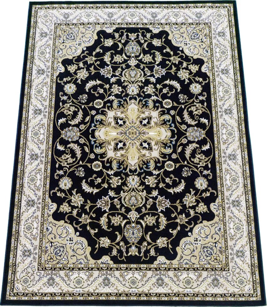 BE Koberec Shahrazad 4800 NAVY – námornícky modrý obdĺžnikový Rozmer: 80x150 cm
