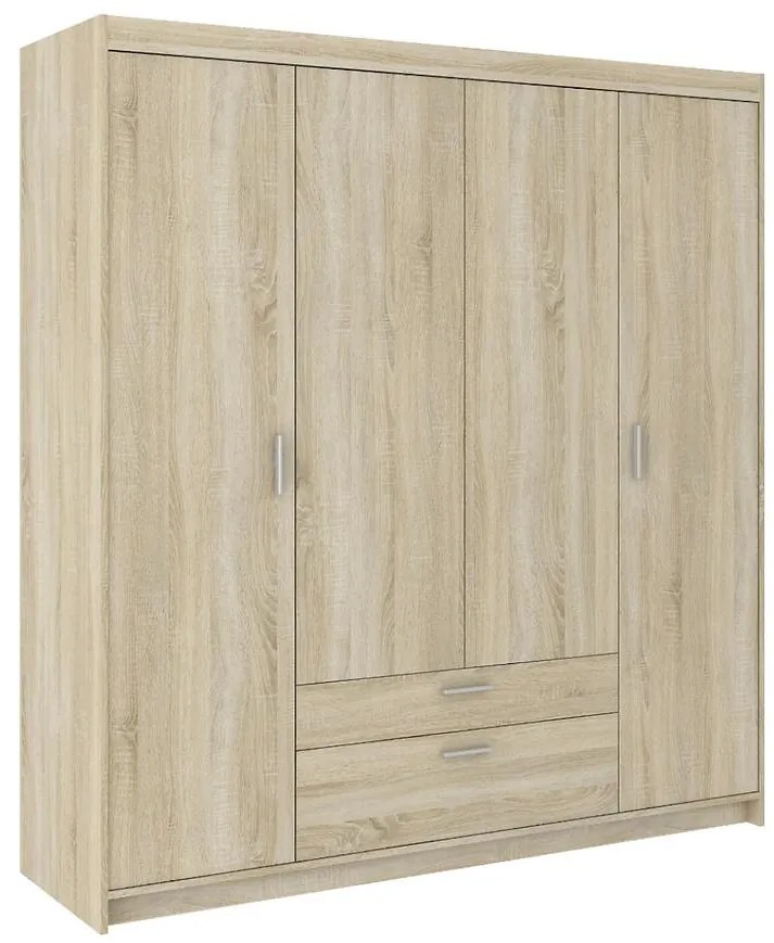 Skriňa Elena 4D Dub Sonoma