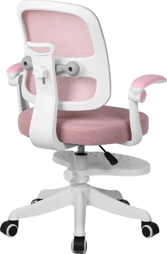 Detská rastúca stolička Neoseat JUNI 013 — látka, ružová