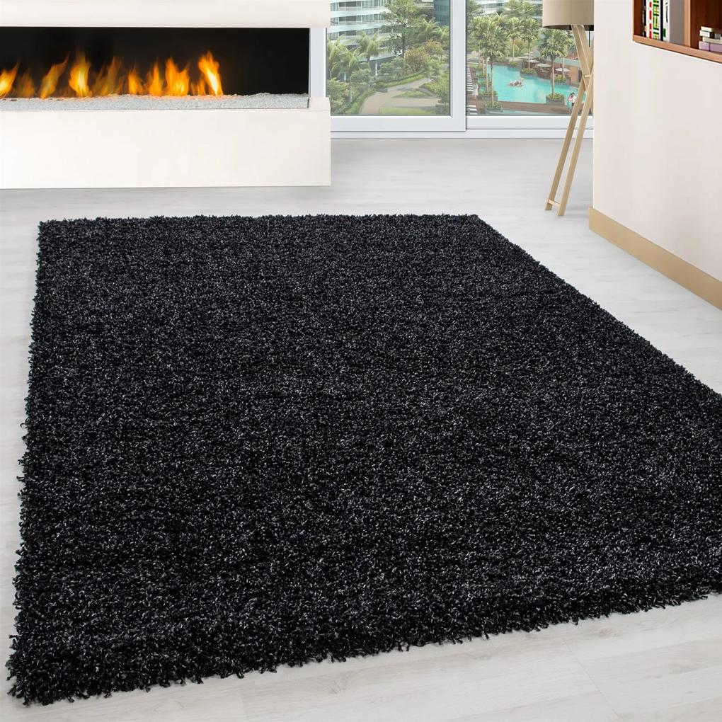 Ayyildiz Kusový koberec LIFE 1500, Antracitová Rozmer koberca: 200 x 290 cm