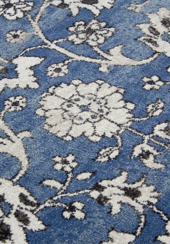 Villeroy & Boch, Kusový koberec Villeroy & Boch 106119 Blue, Cream, 200x280, modrá, obývacia izba