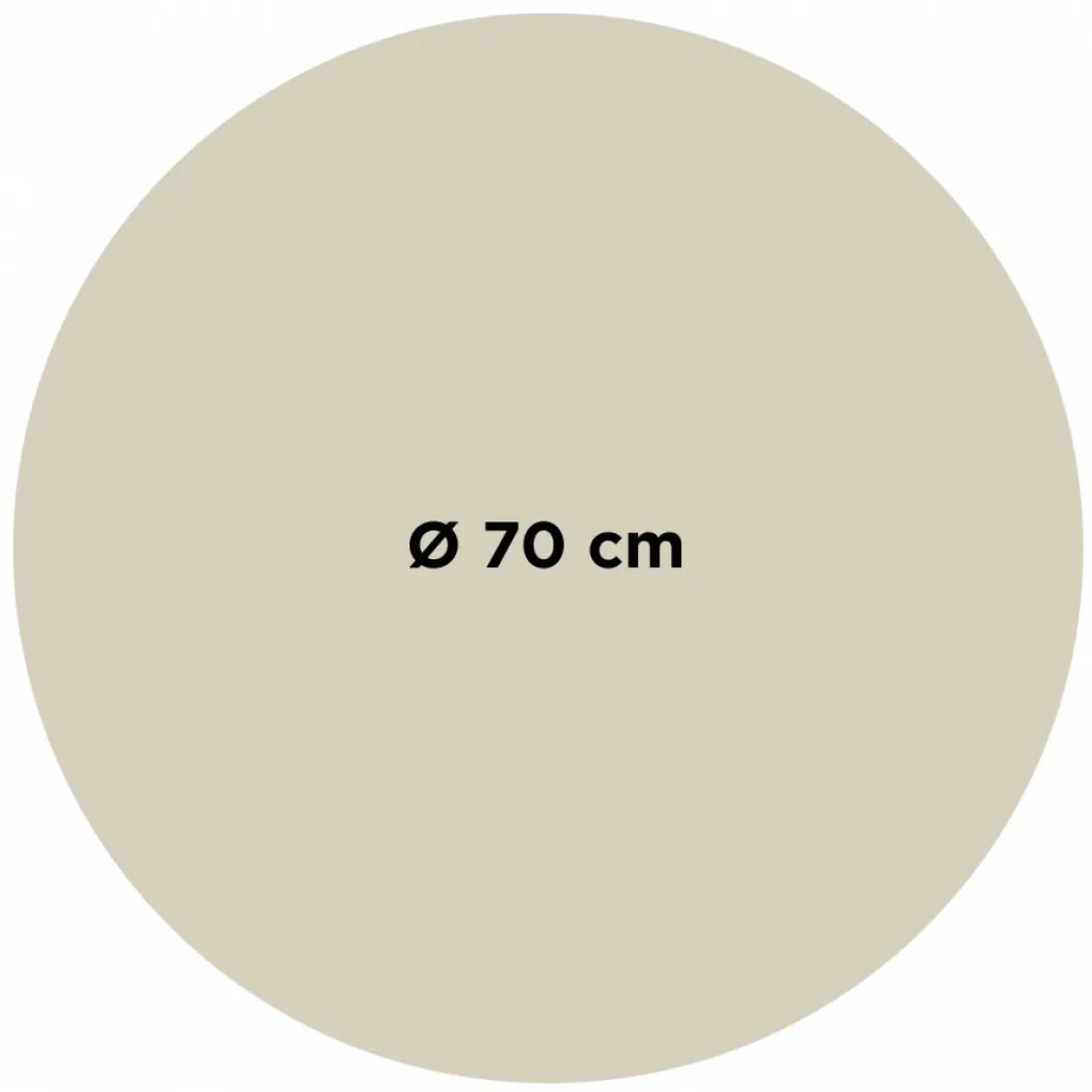 COMPACT 12 PEANUT - STOLOVÁ DOSKA Ø70 cm