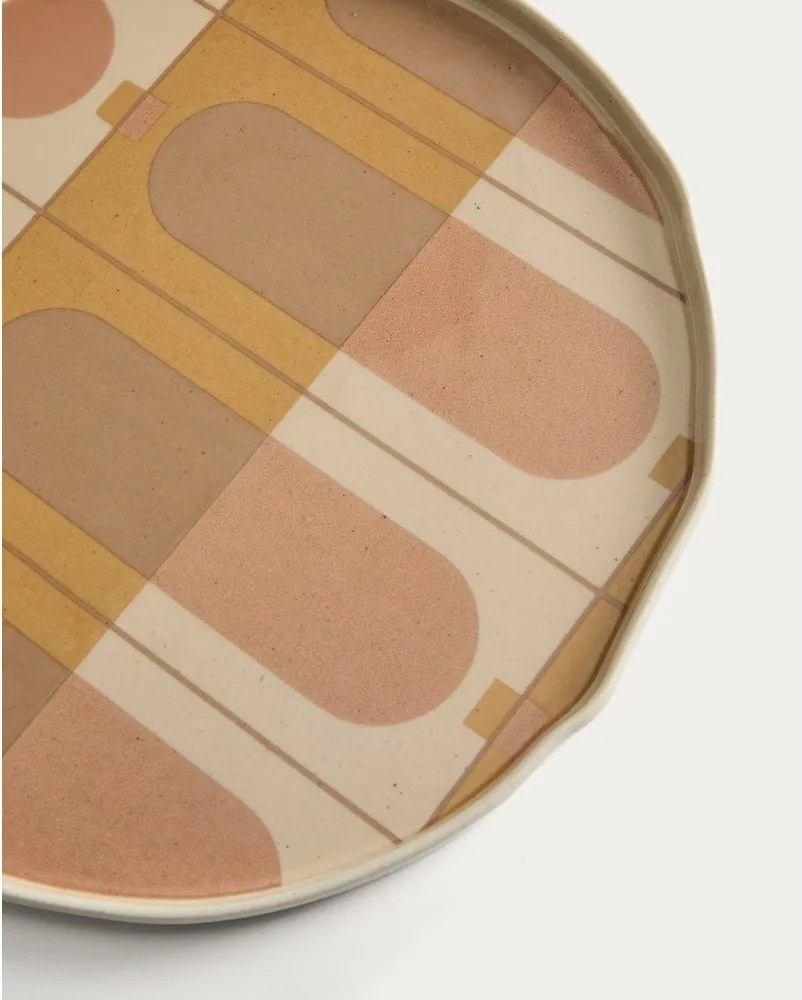 Servírovací keramický tanier ø 27 cm Julnet – Kave Home