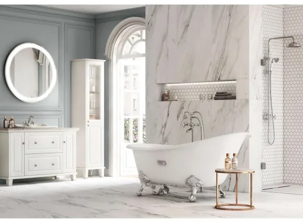 Roca A5A3A4BC00 - Umývadlová batéria CARMEN 17,8 cm s výpustom a prepadom chrom