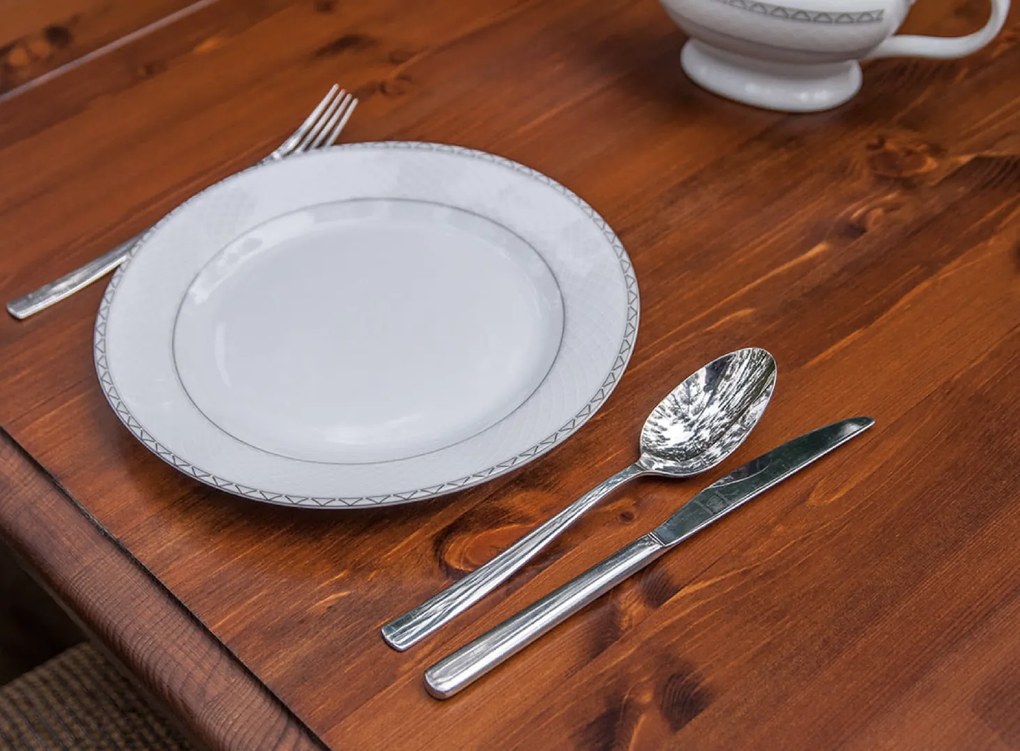 PROXIMA.store - Rustikálny rozkladací stôl 93/150 - 197 cm - BELLUNO ELEGANTE FARBA: biela - orech