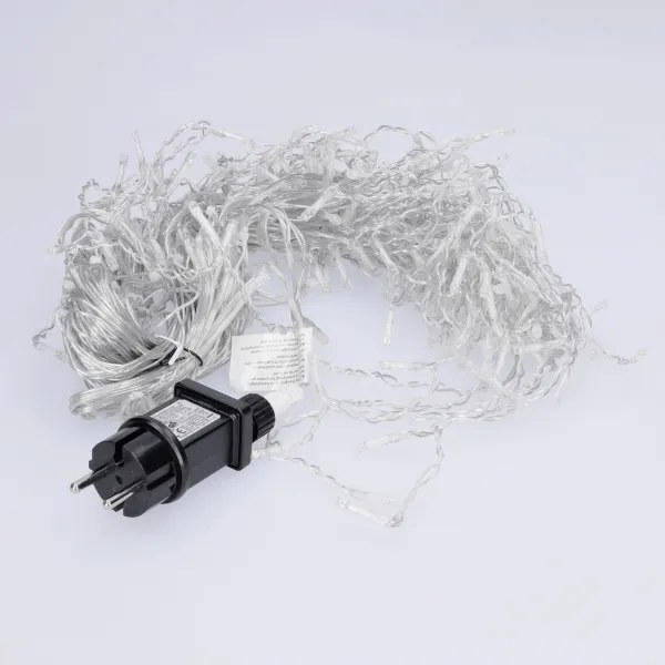 Brilagi - LED Vonkajší vianočný reťazec 200xLED/8 funkcií 13m IP44 studené biele