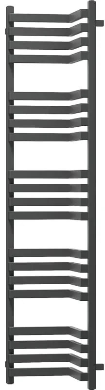 Mexen Loop, kúpeľňový radiátor 1600 x 375 mm, 837 W, grafitová, W129-1600-350-00-66