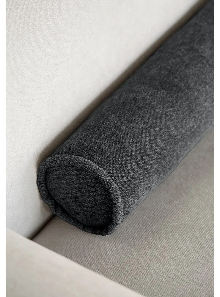 Sivá rohová pohovka (pravý roh/do tvaru "U") Flex Felix – Miuform