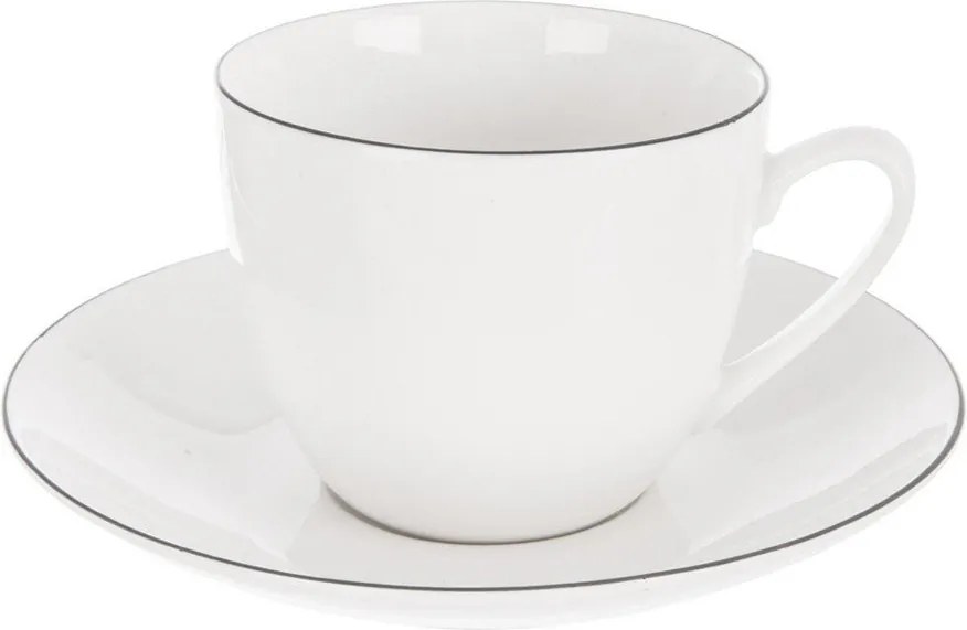 Biela porcelánová šálka na cappuccino 210 ml Decora – Orion