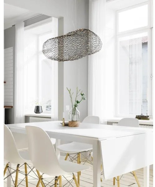 ByRydens 4201250-4002 - LED Luster na lanku HAYDEN LED/15W/230V čierna