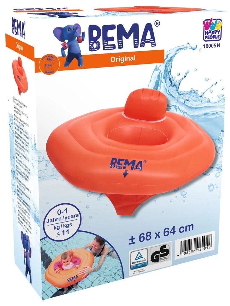 Bema®  Nafukovacie koleso/Rukávniky na plávanie (koleso, 18005, deti do 11 kg, 68 x 64 cm)  (100374174)