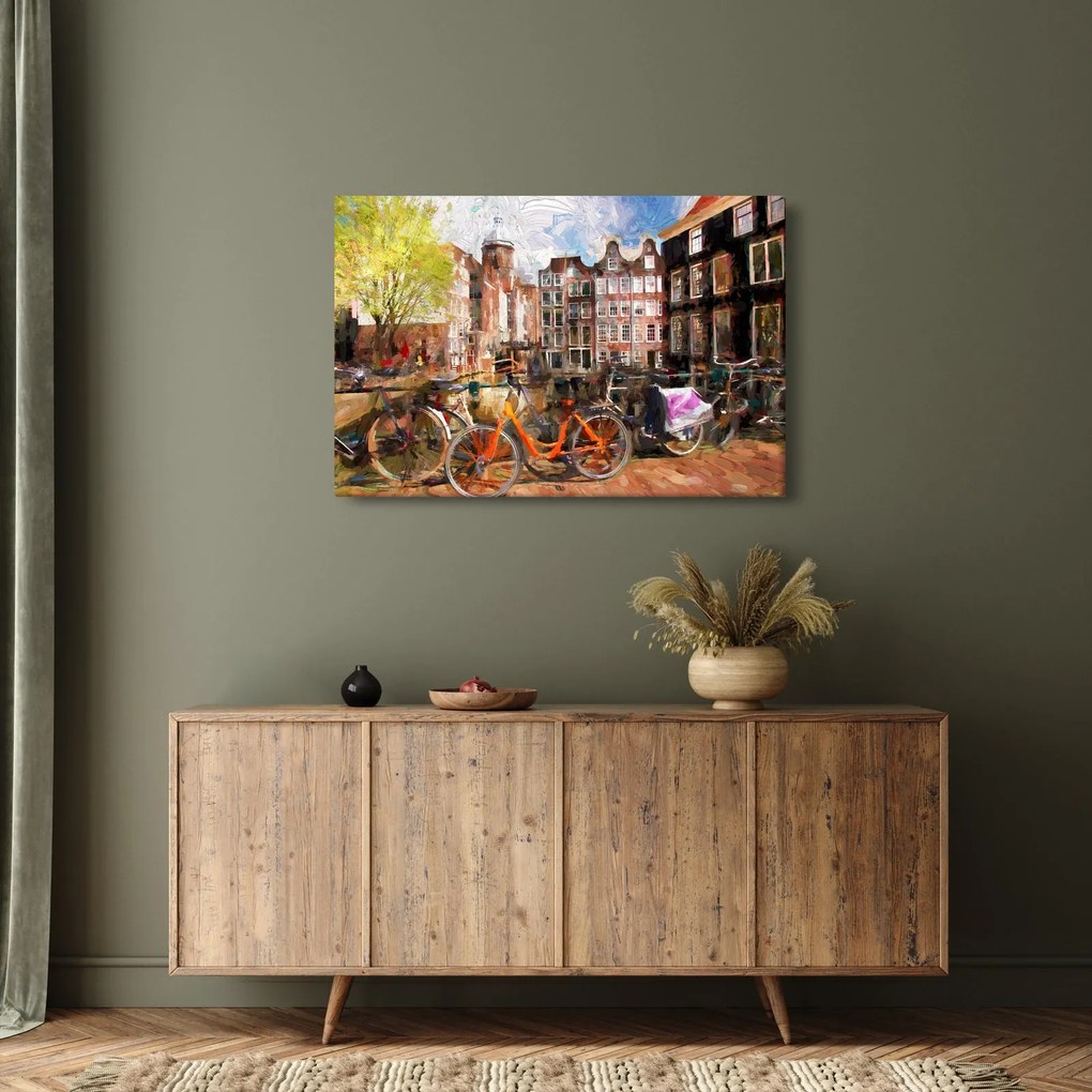 Obraz - Amsterdam (90x60 cm)