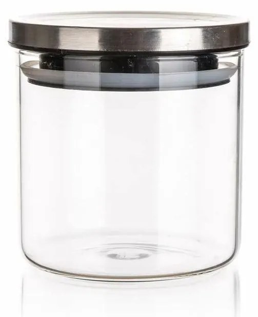 Dóza sklenená FREIA 650 ml, s viečkom, 0,65 l