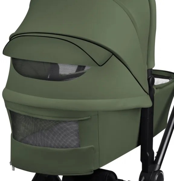 Lionelo - Kombinovaný kočík 2 v 1 MIKA PLUS olivovo zelená