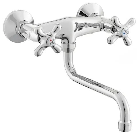 Paffoni Ricordi umývadlová batéria s otočným ramienkom 150 mm chróm IR161