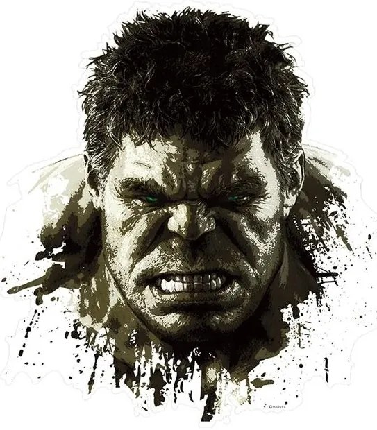 Veselá Stena Samolepka Hulk z Avengers