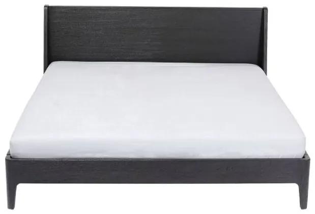 Milano posteľ čiernohnedá 180x200 cm