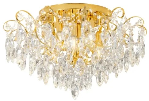 Eglo 39602 - Prisadený luster FENOULLET 6xE14/25W/230V zlatá