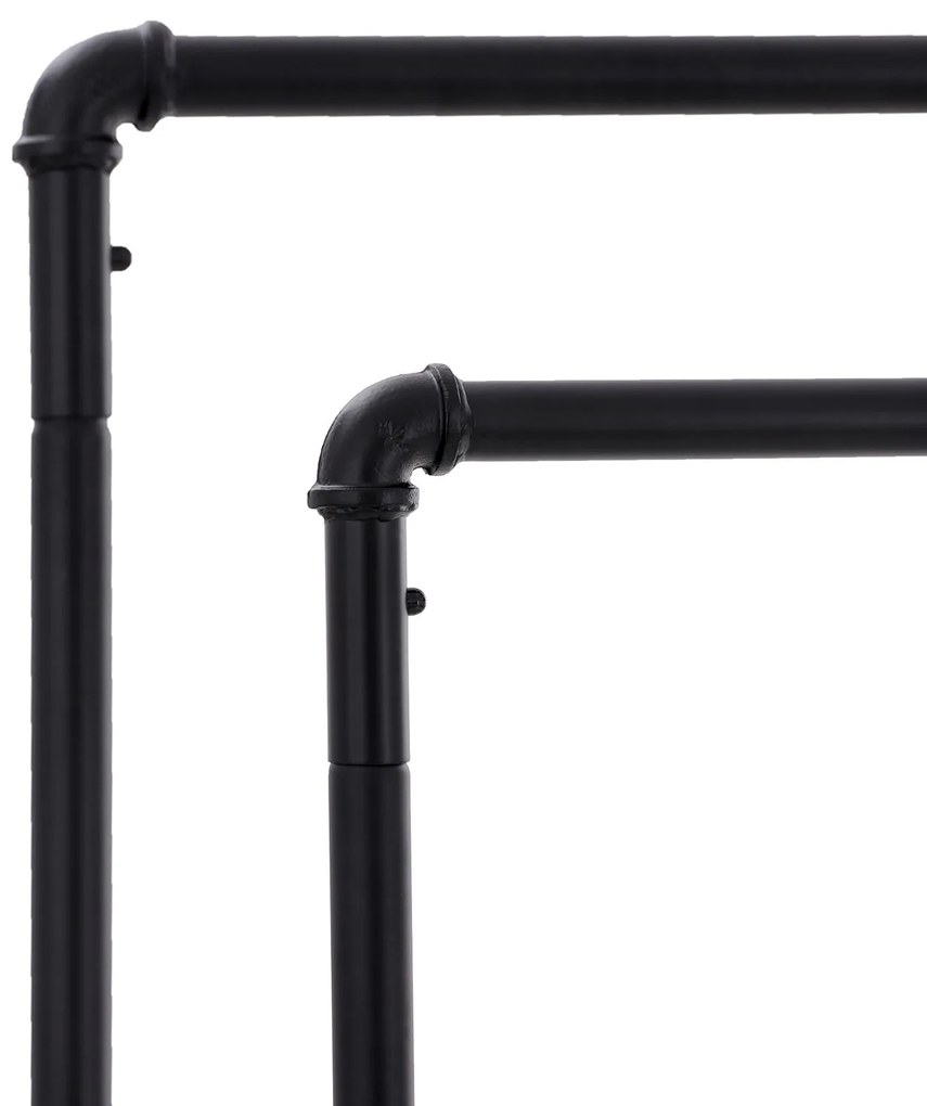 Stojan na oblečenie Abraham čierny