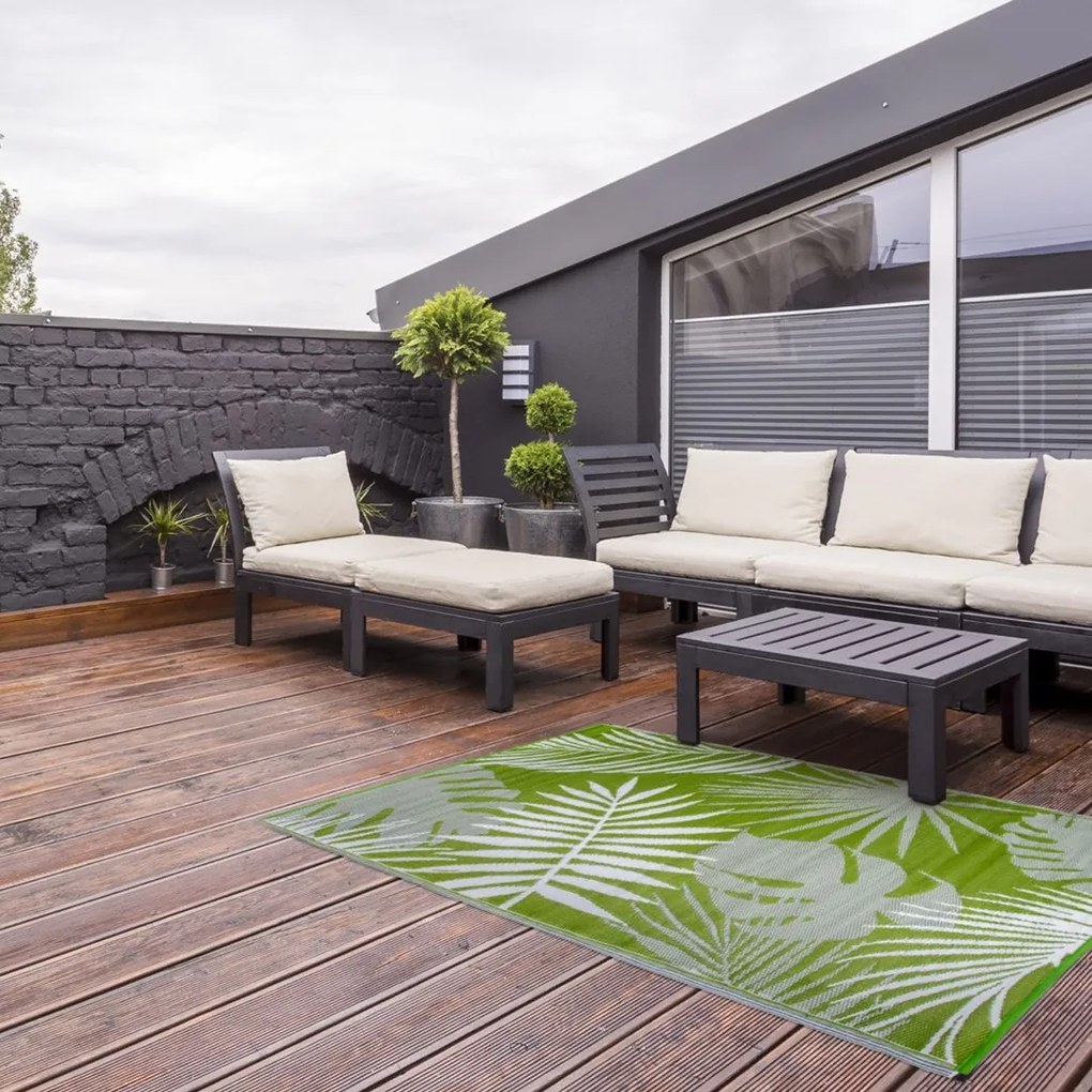 Esschert Design Koberec Jungle, 149x231 cm, viacfarebná