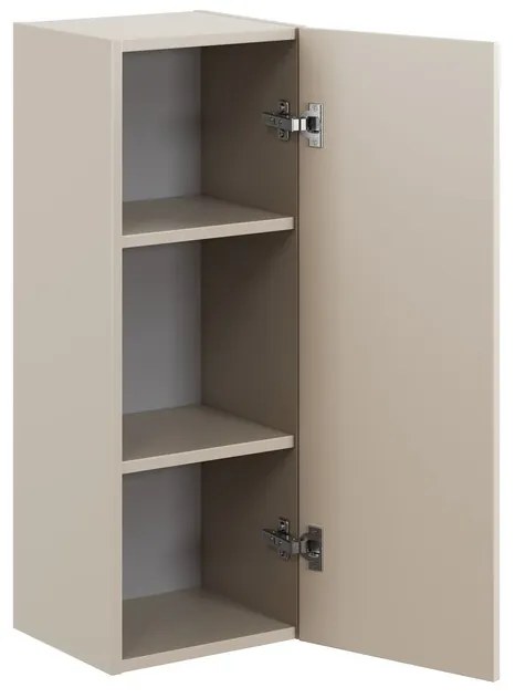 Kúpeľňová zostava Dalia Kašmírová Lávová so zápustným umývadlom a skrinkami 60 cm kašmírová/dub wotan