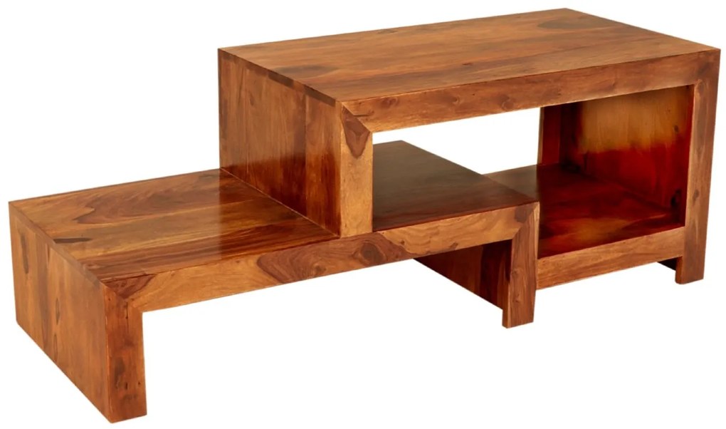furniture-nabytek.cz - Televizní stolek z masivu z dřeva palisandr 120x45x45
