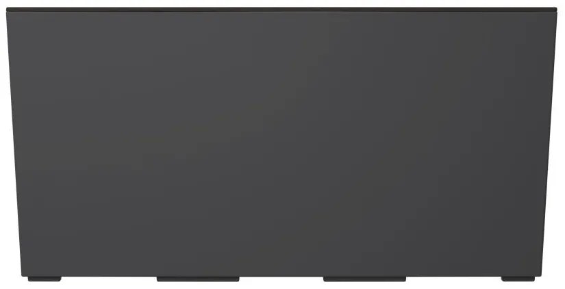 Truhlík s vkladom URBI antracitový