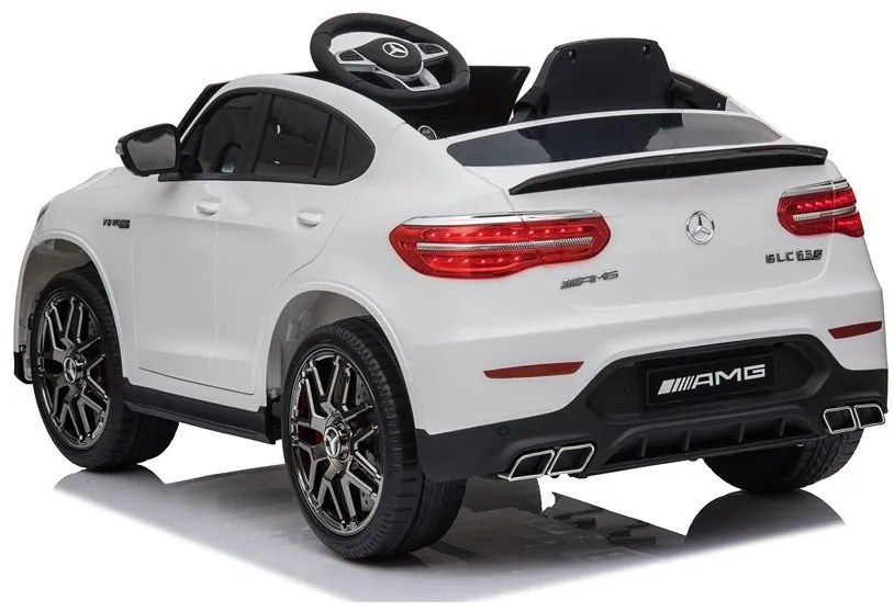 LEAN CARS ELEKTRICKÉ AUTÍČKO - MERCEDES QLC - NELAKOVANÉ BIELE - 4x45W MOTOR - 12V/7Ah BATÉRIA - 2023